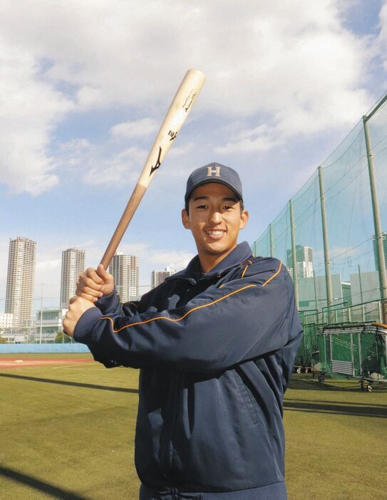 優勝へのキーマンに指名された法大の松下歩叶内野手