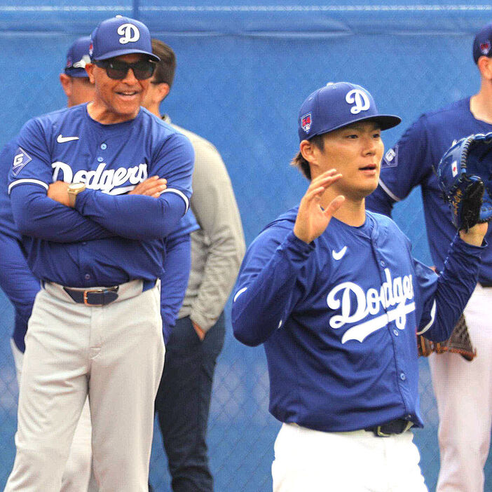 ロバーツ監督と山本由伸