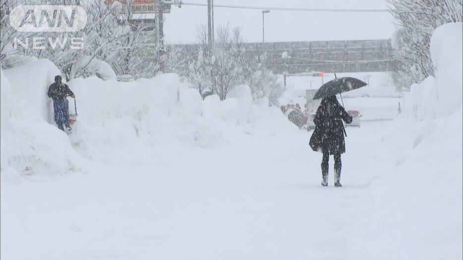 1月5日　青森市内の様子　今週は寒波が襲来　再び大雪の恐れ