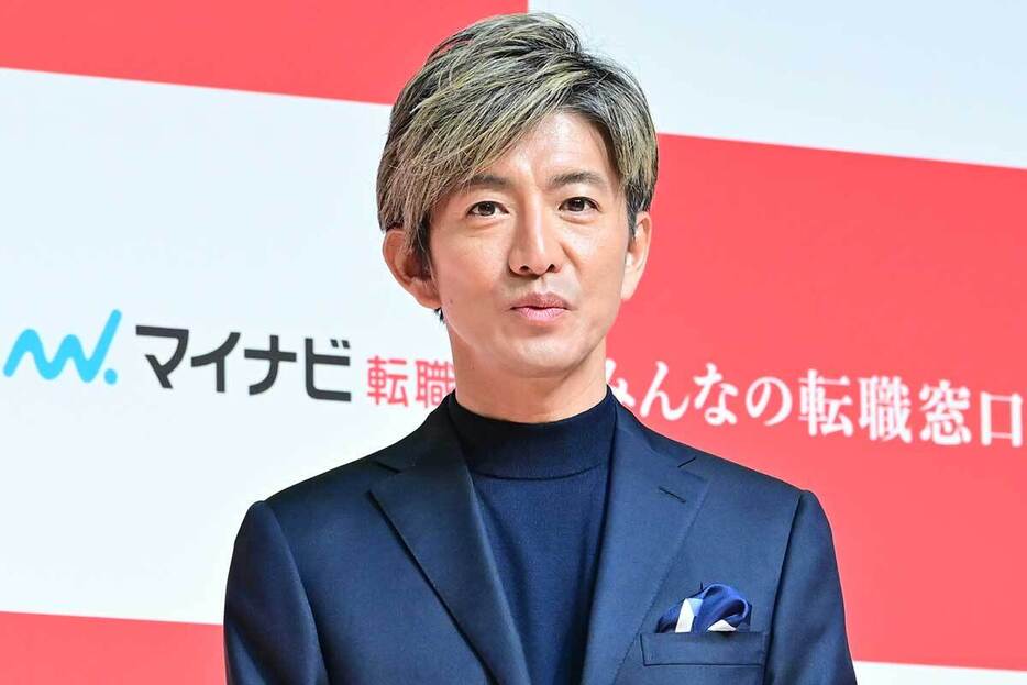 イベントに出席した木村拓哉【写真：ENCOUNT編集部】