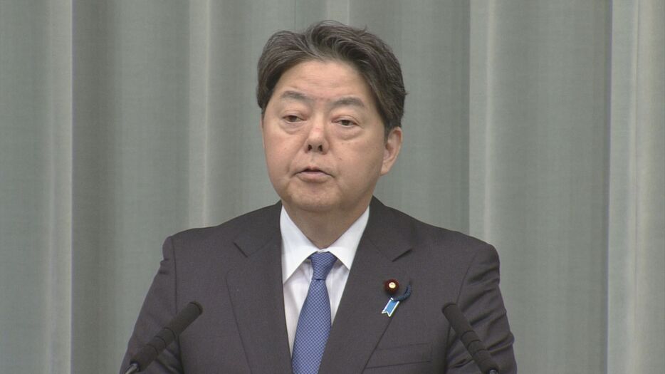 林官房長官　大雪への警戒を呼び掛け24時間体制で「対応に万全を期す」