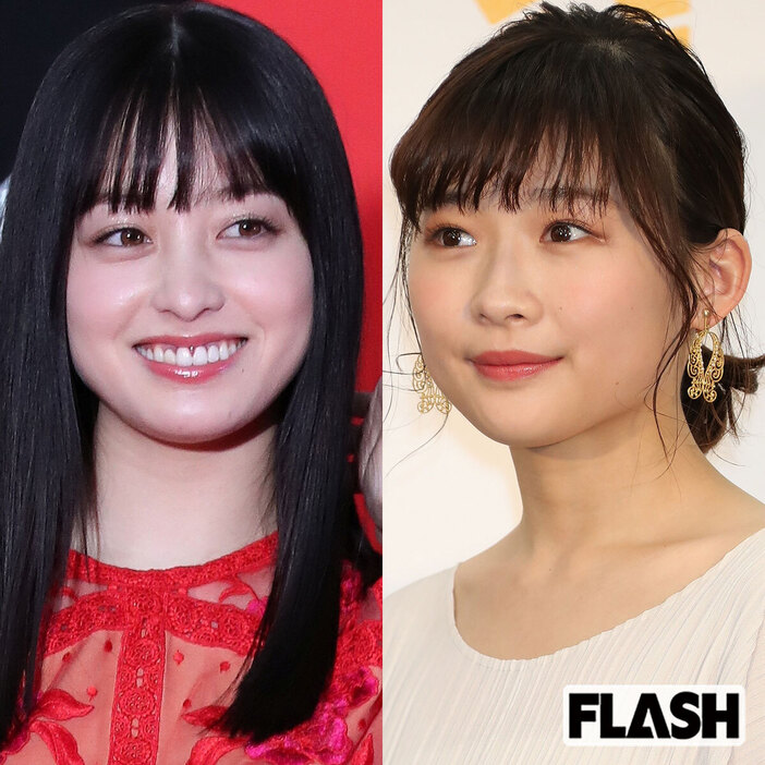 『紅白』でともに司会を務めた橋本環奈（左）と伊藤沙莉