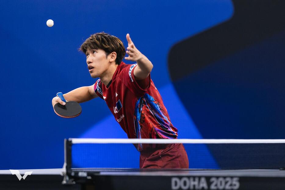 吉村真晴 PHOTO：World Table Tennis