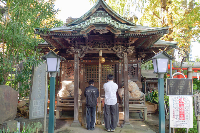 ※大黒天様を祀る旧社殿。