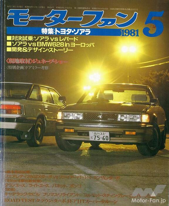 モーターファン1981（昭和56）年5月号