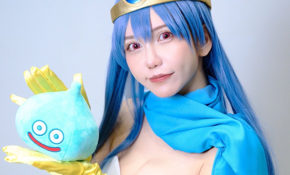 『ドラゴンクエストIII』賢者コスプレ画像（model：ももちよ）