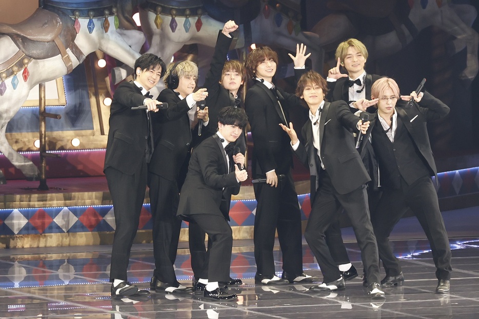 2024年12月31日にスペシャルライブを開催したHey! Say! JUMP