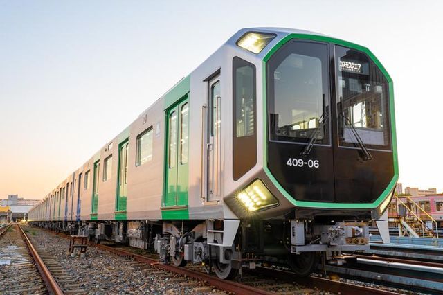 万博に向けデビューした大阪メトロ400系（Osaka Metro リリースより）