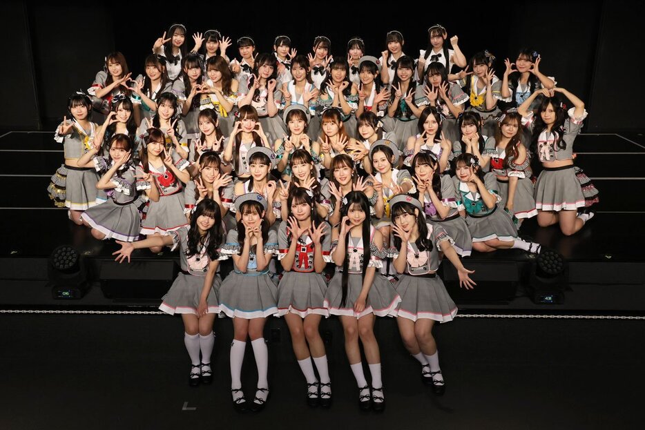 チーム再編を行ったSKE48（©2025 Zest, Inc.）