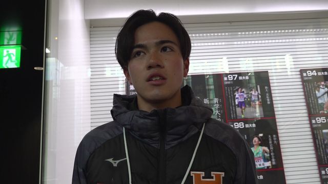 体調不良のため駅伝を走ることができなかった法政大学の大島史也選手