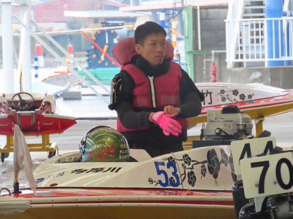 抜群の伸び足を生かして優勝を狙う内堀学