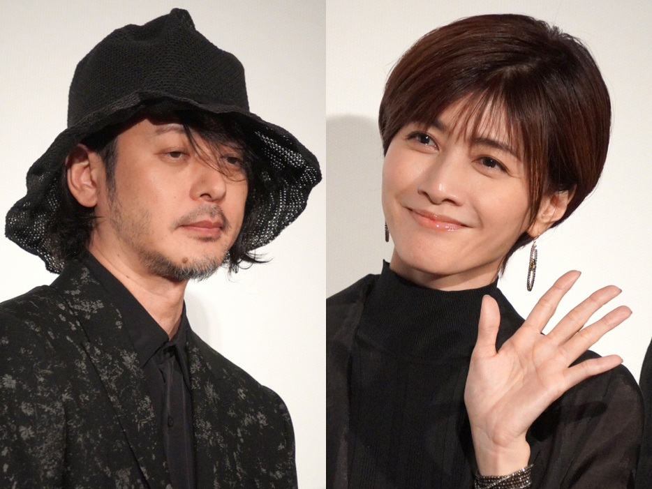 初共演・内田有紀との元夫婦役に誇らしげな様子をみせたオダギリジョー（左） （C）ORICON NewS inc.