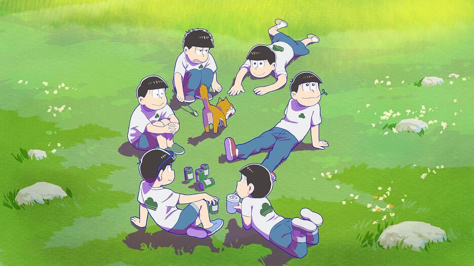 テレビアニメ「おそ松さん」第4期の超ティザービジュアル（C）赤塚不二夫／おそ松さん製作委員会