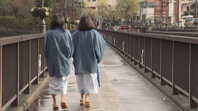 下呂温泉の様子