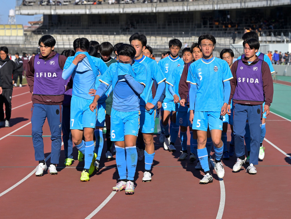 大阪王者・阪南大高は3回戦で涙。(写真協力=高校サッカー年鑑)(Koki NAGAHAMA/GEKISAKA)