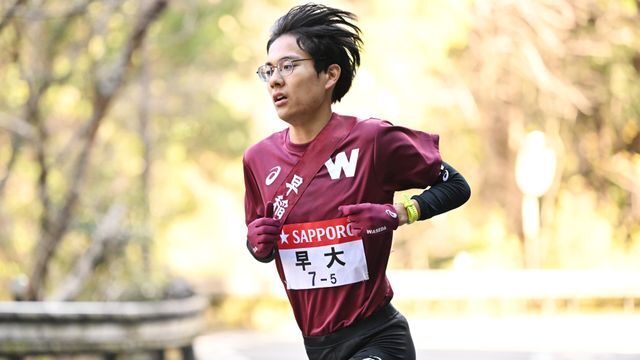 快走を見せた“山の名探偵”こと早稲田大・工藤慎作選手(写真：アフロ)