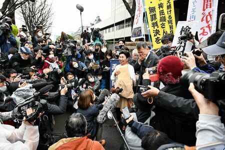 最終的に検察は控訴を断念し、袴田巌さんの無罪が確定した（写真：山口フィニート裕朗/アフロ）