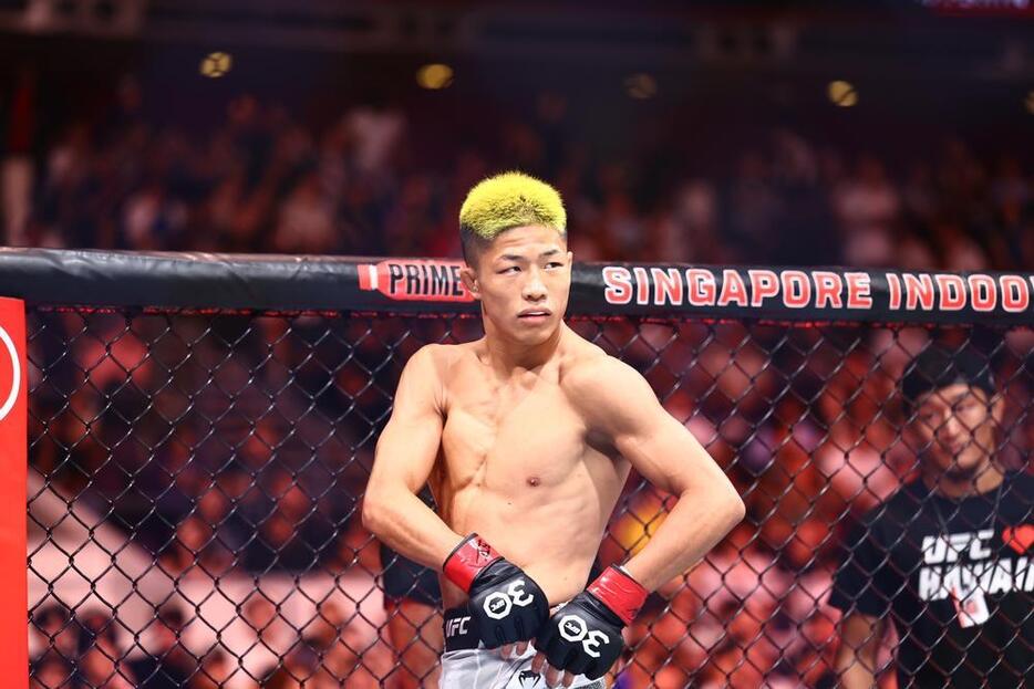 UFC3連勝中の中村倫也は今年最初のナンバーシリーズに出場するため、明日LA入りを予定している