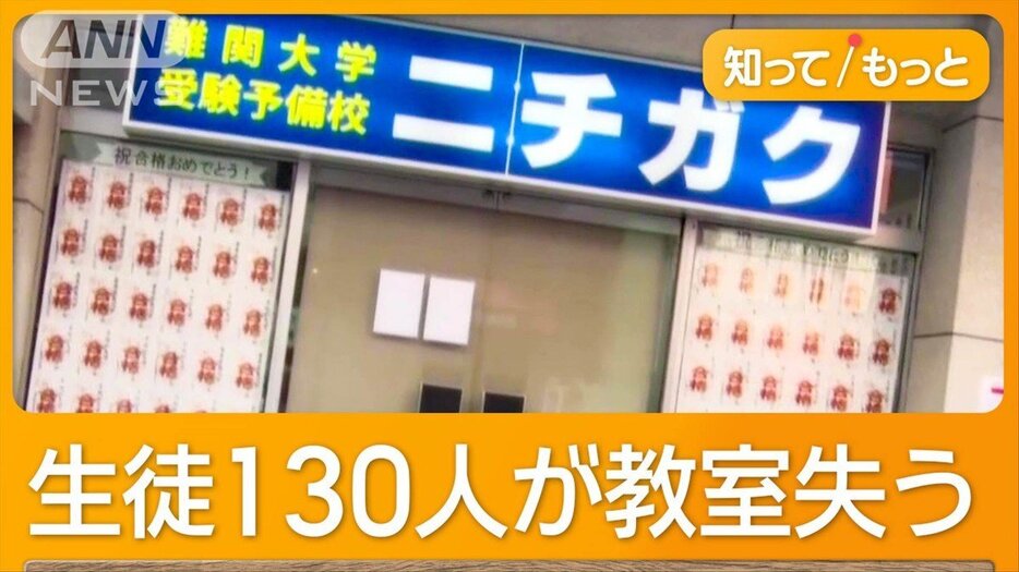 渦中のニチガク社長を直撃取材「心が痛い」　入試直前に予備校閉鎖