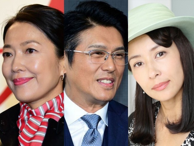 （左から）羽田美智子、高橋克典、水野美紀