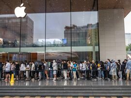 アップルストア（北京、昨年９月）