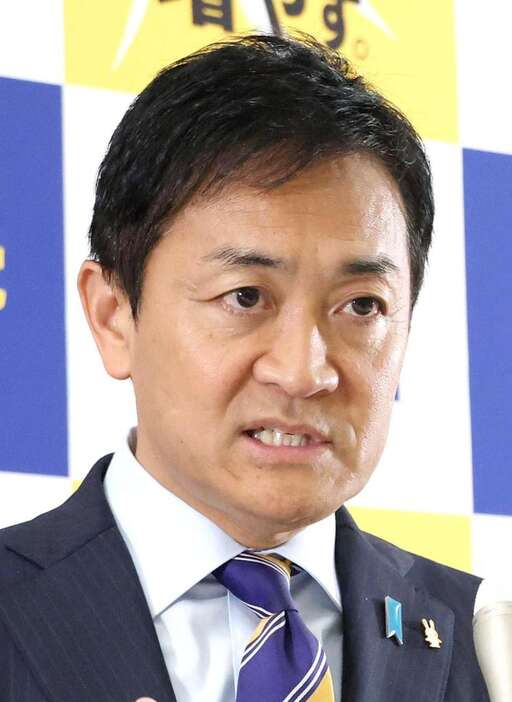 国民民主党の玉木雄一郎代表（春名中撮影）