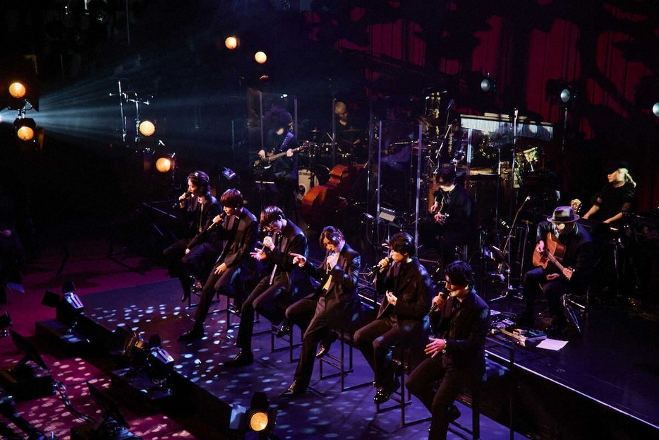 「MTV　Unplugged」のライブ収録を行ったSixTONES