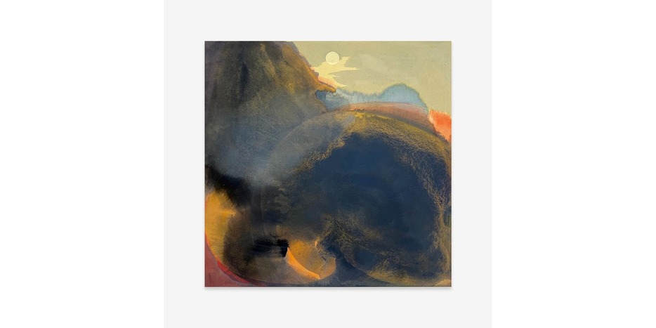 Sigrid Sandström, Weather (Fall), 2024. Acrylic on canvas, Unframed : 80 x 80 cm 31 1/2 x 31 1/2 inches.