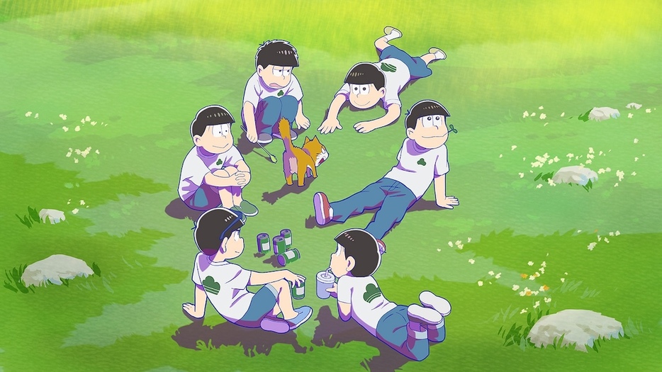 『おそ松さん』第4期超ティザービジュアル ©赤塚不二夫／おそ松さん製作委員会