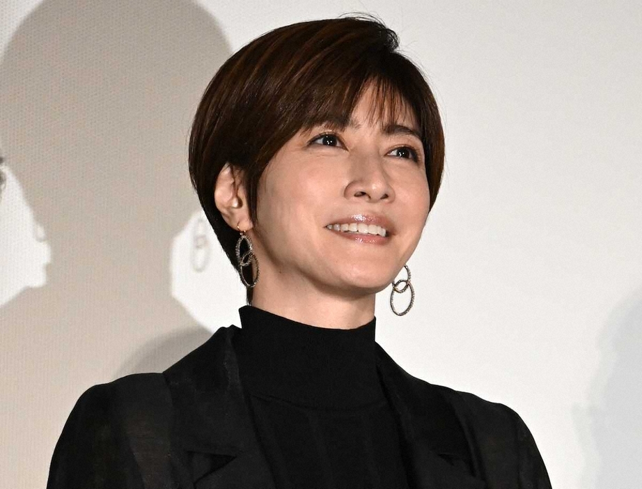 イベントに登壇した内田有紀（撮影・小渕　日向子）