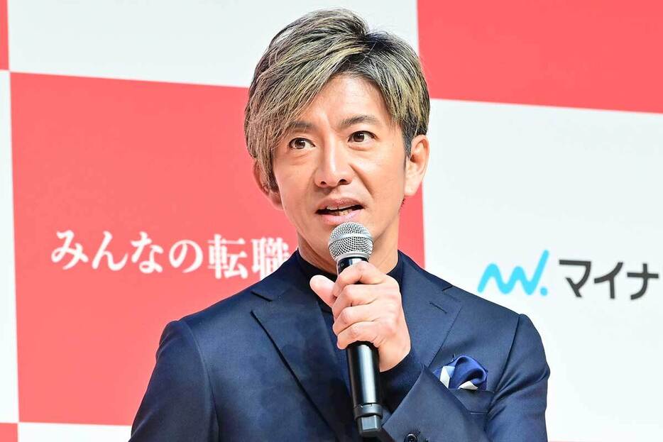 イベントに登壇した木村拓哉【写真：ENCOUNT編集部】