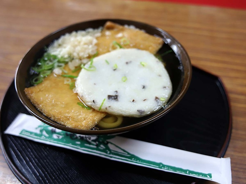 「天神ぎつねうどん」550円