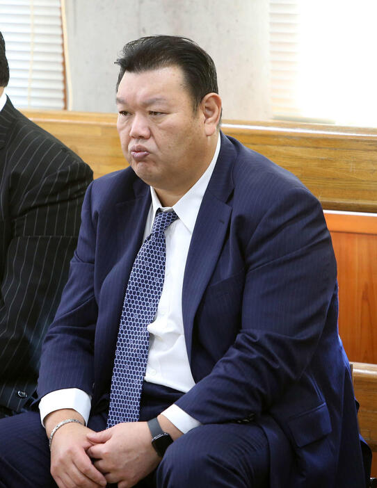 春日野事業部長（元関脇栃乃和歌）（2020年1月6日撮影）