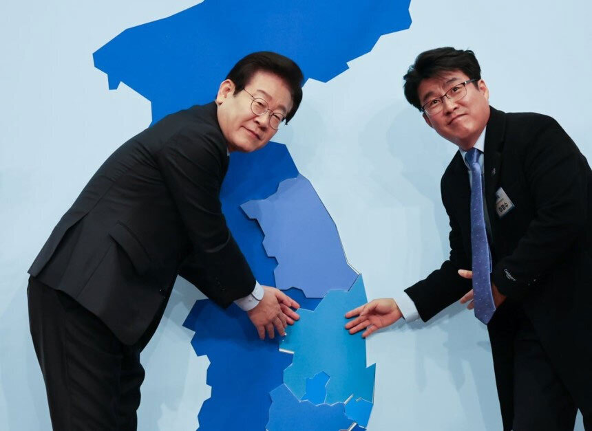 (写真：朝鮮日報日本語版) ▲韓国最大野党・共に民主党の李在明（イ・ジェミョン）代表。写真＝news 1