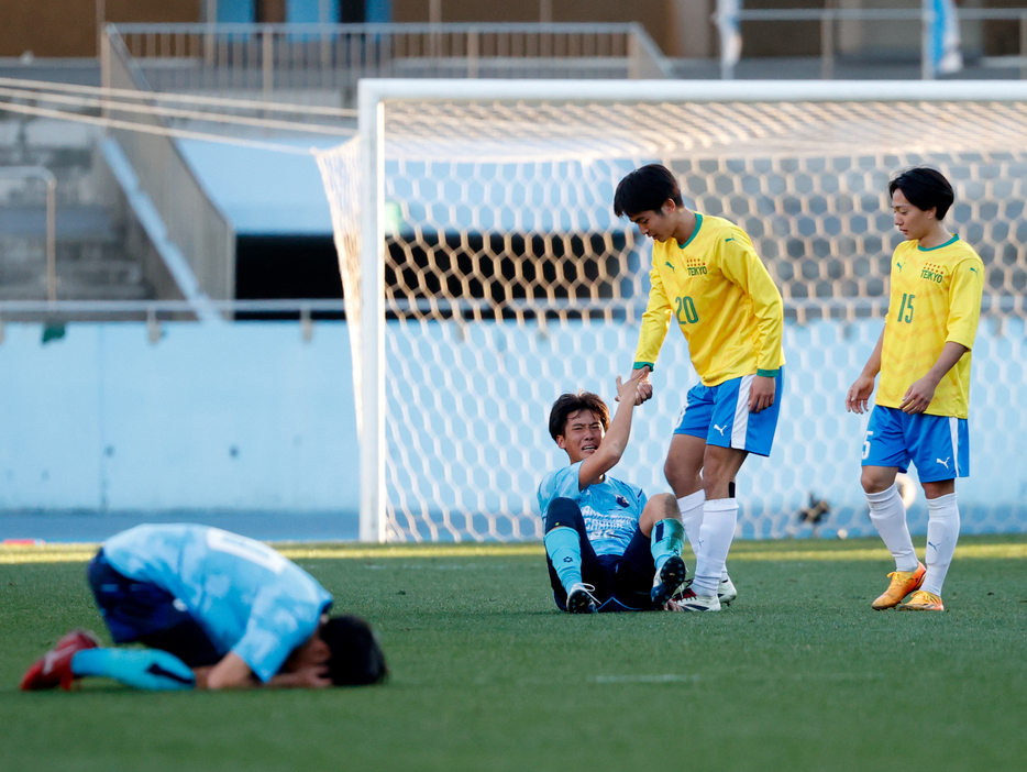 2回戦で幕を閉じた(写真協力『高校サッカー年鑑』)(HIGH SCHOOL SOCCER YEARBOOK)