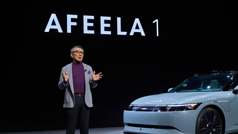 「CES 2025」で発表されたソニー・ホンダモビリティ『AFEELA 1』