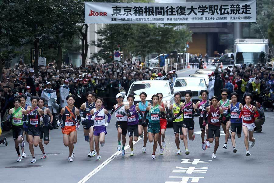 第101回箱根駅伝【写真：産経新聞社】