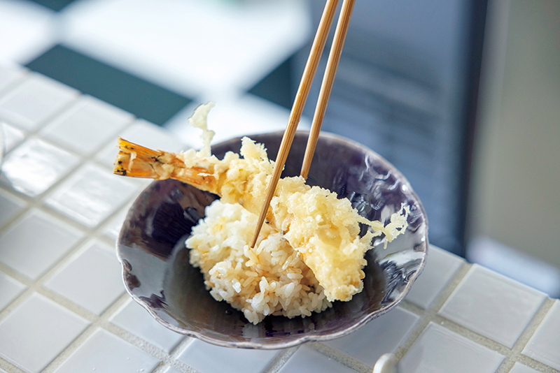 番組でも紹介されていたえび天丼の詳しい作り方は雑誌に掲載されています