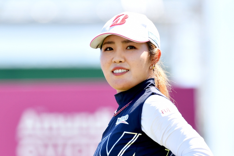 世界ランク日本勢トップの8位につけた古江彩佳。(C)Getty Images