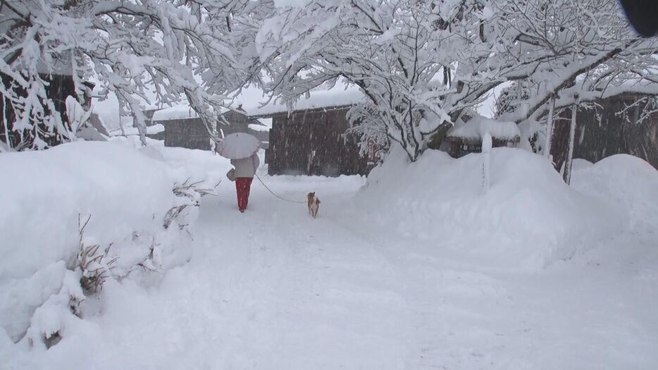 岐阜県白川村 2025年1月8日午前