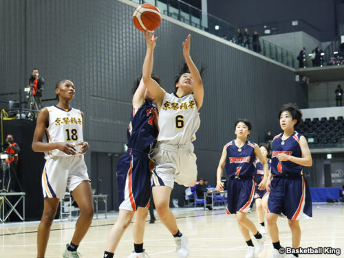 京都精華学園は2試合連続100点ゲームでベスト4決定［写真］＝バスケットボールキング