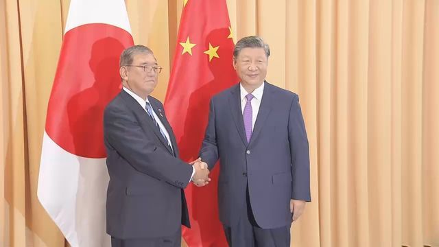 石破首相と習近平国家主席