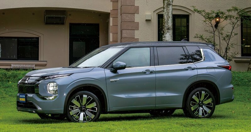 アウトランダーPHEV・Pエグゼクティブパッケージ（7名乗り）／価格：668万5800円　Photo by Koujirou Yokota