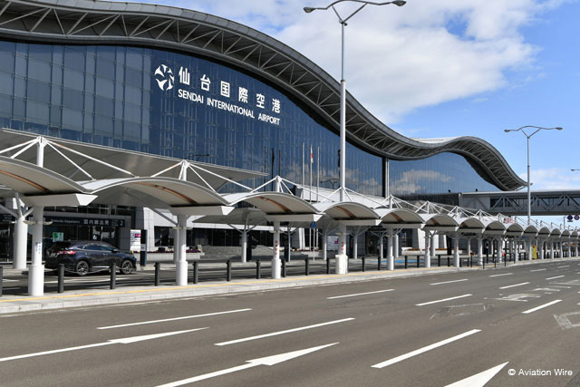 年末年始の旅客数がコロナ前の9割近くまで回復した仙台空港（資料写真）＝PHOTO: Tadayuki YOSHIKAWA/Aviation Wire