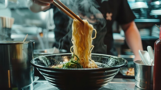 ラーメン店の厨房※画像はAIが作成したイメージです（Sun/stock.adobe.com）