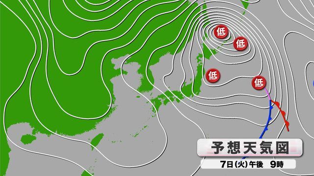 予想天気図