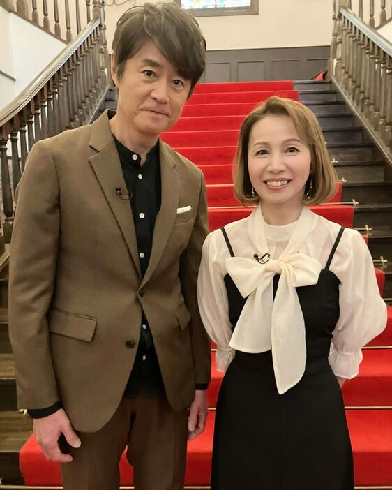 野々村真(左)、俊恵夫妻（インスタグラムnonomura_makoto_officialより）