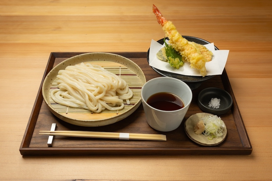 「天麩羅せいろ【車海老1、旬の魚介1、野菜3】」