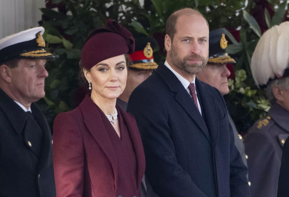 ウィリアム皇太子とキャサリン皇太子妃。(2024年) photography : Getty Images