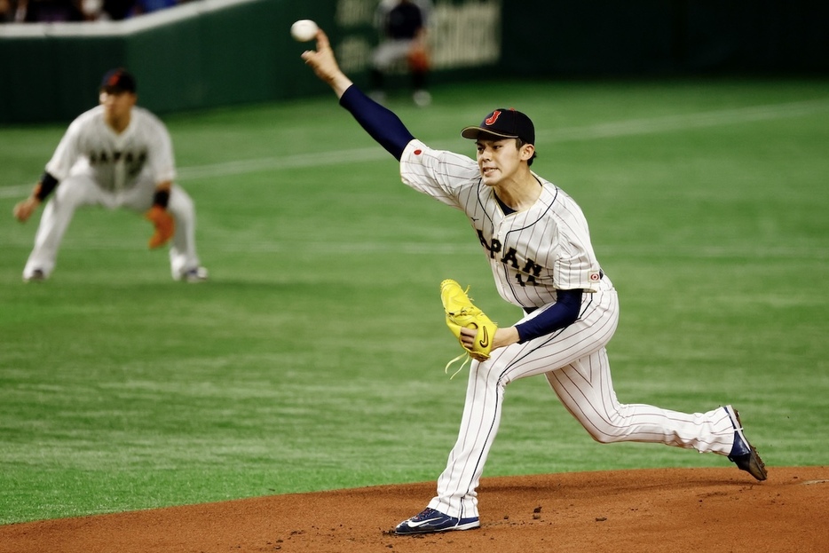 佐々木朗希　REUTERS/Kim Kyung-Hoon